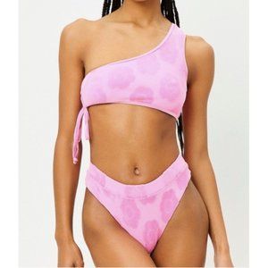 FRANKIES BIKINIS - FLORAL TERRY BIKINI SET